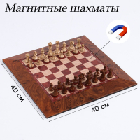 Шахматы магнитные доска и фигуры из пластика - fgospostavki.ru - Красный Сулин