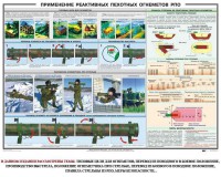 Плакат "Применение реактивных пехотных огнеметов РПО" - fgospostavki.ru - Красный Сулин