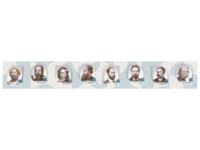 Стенд-лента "Выдающиеся ученые-физики" - fgospostavki.ru - Красный Сулин