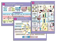 Комплект таблиц по органической химии "Реакции органических веществ" (6 таблиц, формат А1, ламинированные) - fgospostavki.ru - Красный Сулин