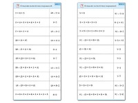 Комплект карточек (10) "Обучающий калейдоскоп. Умножение на 7, 8 и 9" - fgospostavki.ru - Красный Сулин