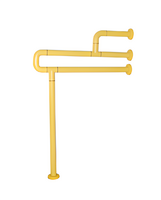 Поручень напольно-настенный с антибактериальным покрытием (желтый) - fgospostavki.ru - Красный Сулин