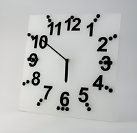 Часы тактильные настольные с крупными цифрами - fgospostavki.ru - Красный Сулин