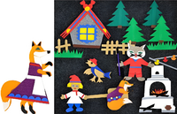 Пособие для слабовидящих детей - Театр-сказка "Жихарка" - fgospostavki.ru - Красный Сулин