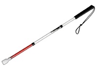 Трость складная графит детская на крючке 85 сантиметров (5 светоотражающих звеньев) - fgospostavki.ru - Красный Сулин