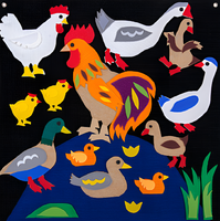 Пособие для слабовидящих детей «Домашние птицы» - fgospostavki.ru - Красный Сулин