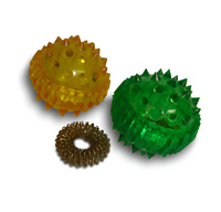 Массажный шарик с пружинкой - fgospostavki.ru - Красный Сулин