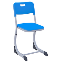 Стул ученический SMARTY (цветной пластик) - fgospostavki.ru - Красный Сулин