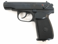 Массогабаритный лазерный макет пистолет Макарова ПМ со встроенным лазерным модулем и аккумуляторной батареей - fgospostavki.ru - Красный Сулин