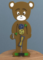 Бизиборд «Медвежонок» - fgospostavki.ru - Красный Сулин