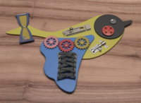 Бизиборд «Моя синичка» - fgospostavki.ru - Красный Сулин