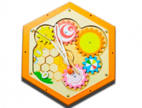 Бизиборд «Пчелиные соты №5» - fgospostavki.ru - Красный Сулин