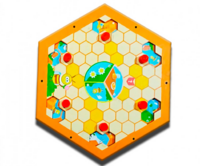 Бизиборд «Пчелиные соты №6» - fgospostavki.ru - Красный Сулин