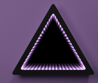 Светозвуковая панель «Бесконечность треугольник» - fgospostavki.ru - Красный Сулин