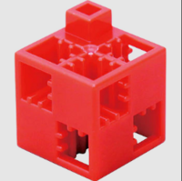 Кубик-основание красный 20х20 Artec - fgospostavki.ru - Красный Сулин