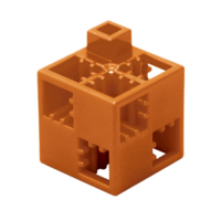 Кубик-основание коричневый 20х20 Artec - fgospostavki.ru - Красный Сулин