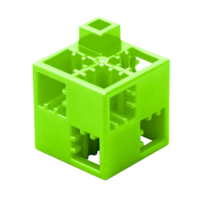 Кубик-основание желто-зеленый 20х20 Artec - fgospostavki.ru - Красный Сулин