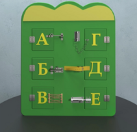 Бизиборд «Буквы» - fgospostavki.ru - Красный Сулин