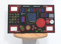 Бизипанель «Красно-черная» - fgospostavki.ru - Красный Сулин