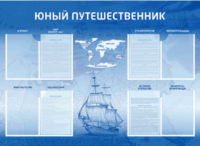 Стенд-уголок "Юный путешественник" - fgospostavki.ru - Красный Сулин