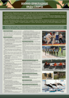 Стенд "Военно-прикладные виды спорта" - fgospostavki.ru - Красный Сулин