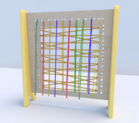 Дидактическая панель для плетения нитками - fgospostavki.ru - Красный Сулин