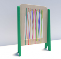 Дидактическая панель с цветными шнурочками - fgospostavki.ru - Красный Сулин