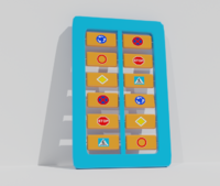 Игровая панель «Дорожные знаки»  - fgospostavki.ru - Красный Сулин