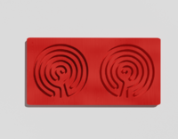 Межполушарная доска №10 красная - fgospostavki.ru - Красный Сулин