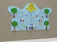 Настенная панель «Счет, фигуры, цвета» - fgospostavki.ru - Красный Сулин