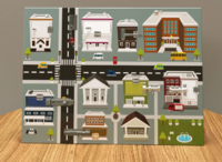 Настенная панель «Городские улицы» - fgospostavki.ru - Красный Сулин