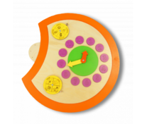 Настенный игровой модуль в виде части гусеницы-времени - fgospostavki.ru - Красный Сулин