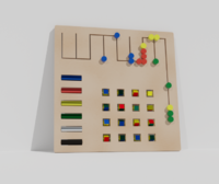 Настенный модуль «Радуга» - fgospostavki.ru - Красный Сулин