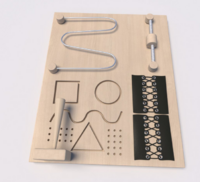 Настенная панель для эрготерапии - fgospostavki.ru - Красный Сулин