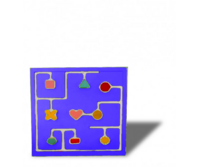 Развивающая панель для изучения движения фигур - fgospostavki.ru - Красный Сулин