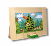 Тактильно-развивающая панель «Елочка» - fgospostavki.ru - Красный Сулин