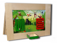 Тактильно-развивающая панель «Животные» - fgospostavki.ru - Красный Сулин