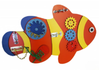 Бизиборд «Оранжевая рыбка» - fgospostavki.ru - Красный Сулин