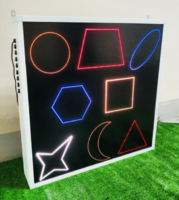 Панель интерактивная со светящимися цветными фигурами - fgospostavki.ru - Красный Сулин