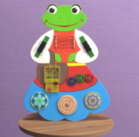 Бизиборд «Лягушка» - fgospostavki.ru - Красный Сулин