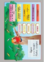 Комплект таблиц. Математика. Простые задачи. - fgospostavki.ru - Красный Сулин