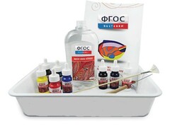 Комплект Эбру (вариант 1) - fgospostavki.ru - Красный Сулин