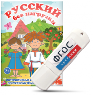 Игры по русскому языку для 1 и 2 классов "Русский без нагрузки" на USB - носителе - fgospostavki.ru - Красный Сулин