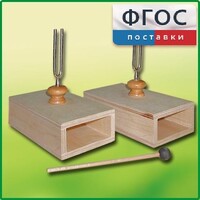 Камертон на резонансных ящиках (пара) - fgospostavki.ru - Красный Сулин