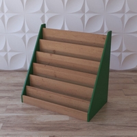 Стеллаж-витрина для книг "Познавательная горка" - fgospostavki.ru - Красный Сулин