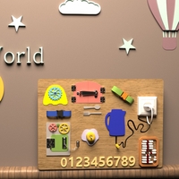 Бизиборд «Наша кухня» - fgospostavki.ru - Красный Сулин