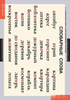 Комплект таблиц. Русский язык. Словарные слова. - fgospostavki.ru - Красный Сулин