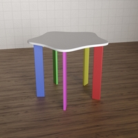 Детский стол «Радужное облачко» - fgospostavki.ru - Красный Сулин