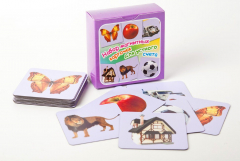 Набор магнитных карточек "Устный счет" (фон фиолетовый) - fgospostavki.ru - Красный Сулин