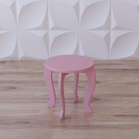 Табурет «Царевна» розовый - fgospostavki.ru - Красный Сулин